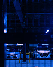 駐車場の幽霊車